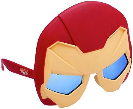 Sun-Staches Avengers Sunglasses Iron Man Thor Hulk Costume Accessory