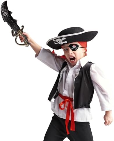 Pirate Kids Costume Set Perfect for Halloween Fun