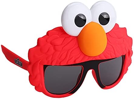 Sun-Staches Elmo MsgBox Sunglasses Sesame Street Fun