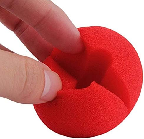 Red Party clown nose for kids Halloween Party essentials