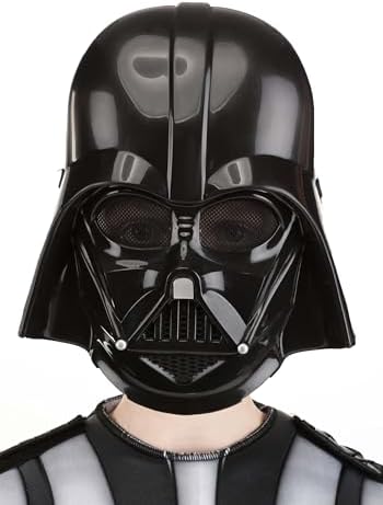 Jazwares STAR WARS Boys Halloween Darth Vader Mask Kids Costume Accessory