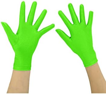Ensnovo Wrist Length Spandex Full Finger Gloves 5-18Y