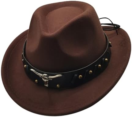 Willheoy Kids Cowboy Hat Unisex Western Costume