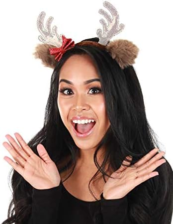 Sparking Reindeer Costume Headband