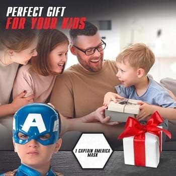 Captain America Kids Superhero Mask
