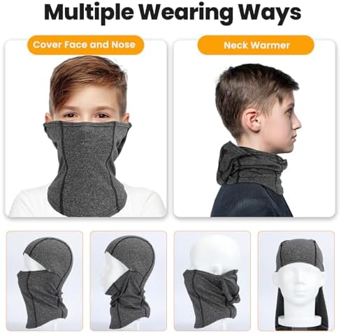 Kids Balaclava Ski Mask Scarf - Warm Windproof