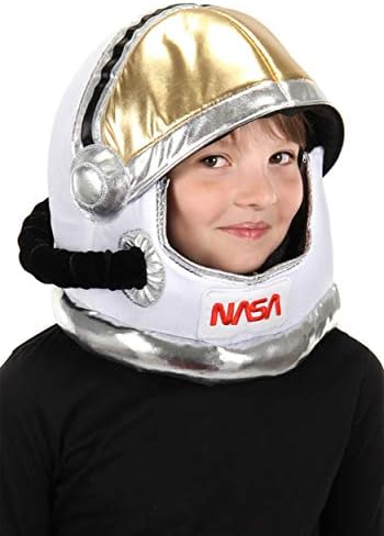 Space Plush Helmet Kids Costume with NASA Embroidery