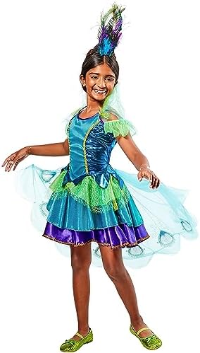 Perfect Rubies Peacock Costume Dress for Girls