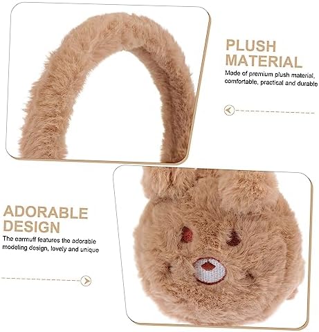 Adorable Animal Earmuffs for Adults - Cute Winter Warmers