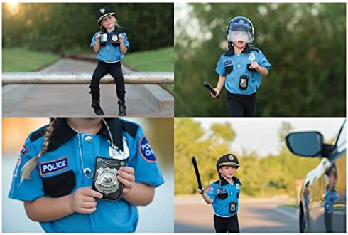 Dress Up Revolution Police Helmet Kids Action Costume