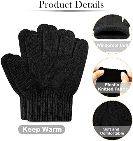 ONESING 6 Pair Baby Gloves Toddler Gloves Winter