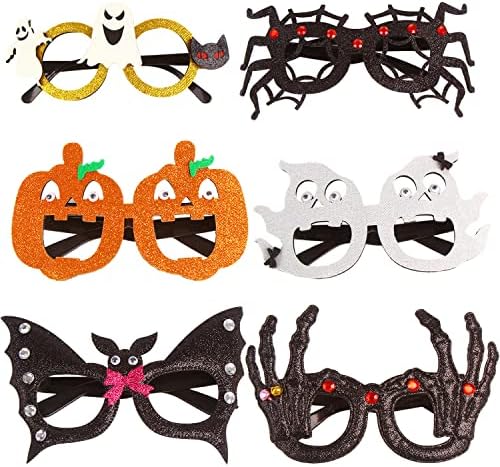 CCINEE 6-Piece Halloween Glasses for Kids
