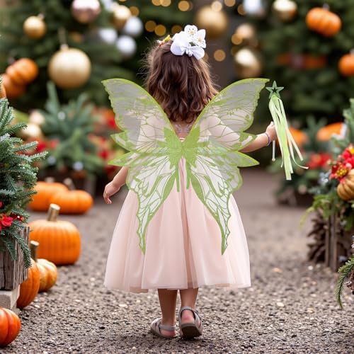Fairy Wings Costume Set for Adults Halloween Party Accessories