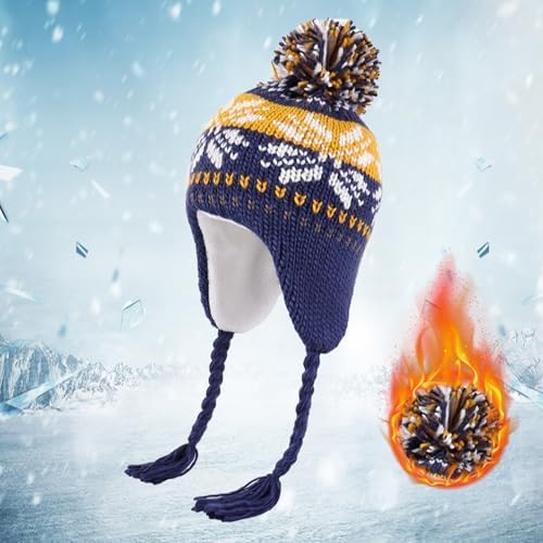 Warm Fast Knitted Hat for Girls