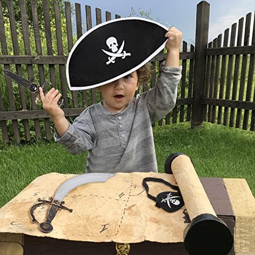 Bencailor Halloween Pirate Costume Accessories Set for Kids