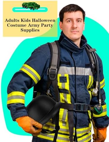 2 Pieces Plastic Army Hats - Halloween Costumes for Kids and Adults