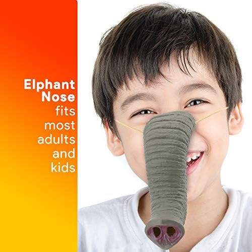 SkeletEEen Elephant Nose Costume Mask for Kids Adults