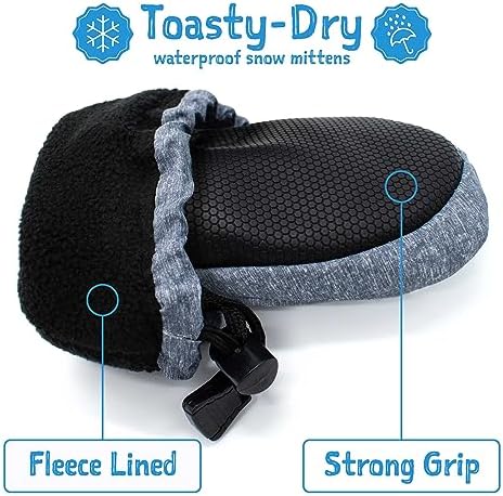 WATERPROOF WARM Toddler Mittens SNOCAT ARgrandi Bambini