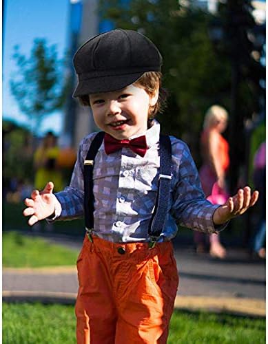 1920s Suspenders Bow Tie Set for Kids