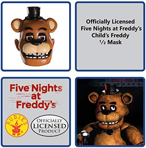 Rubies Childs Five Nights at Freddys Half Mask