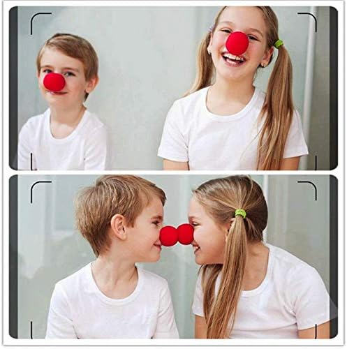 Red Party clown nose for kids Halloween Party essentials