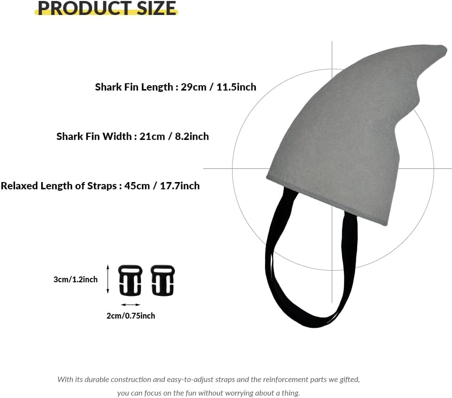 Shark Adventure Costume Fin
