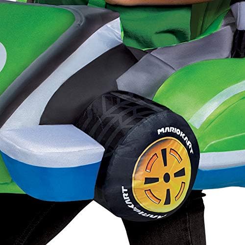 Disguise Yoshi Costume Kart Inflatable Mario Kart