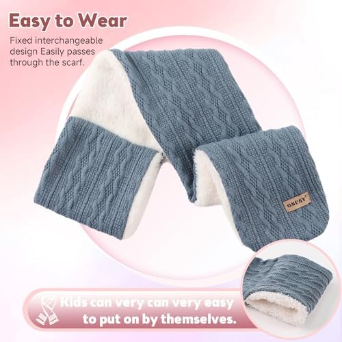 OMUKY Kids Fleece Scarf