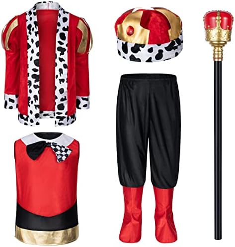 Perfect Boys Dress-Up Prince Costume for Kids Halloween Birthday Cosplay