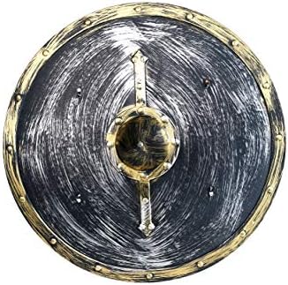 Medieval Round Shield with Spike for Knights