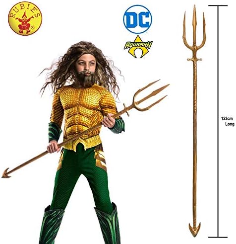 Aquaman Movie 3-Pronged Trident Costume Accessory for Boys