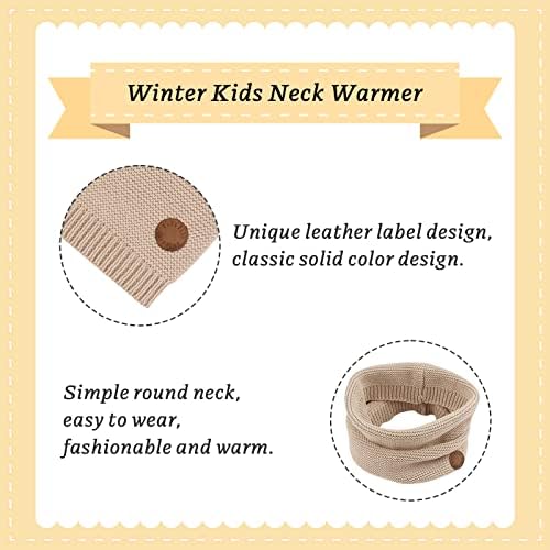 Winter Baby Boys Girls Cotton Scarf
