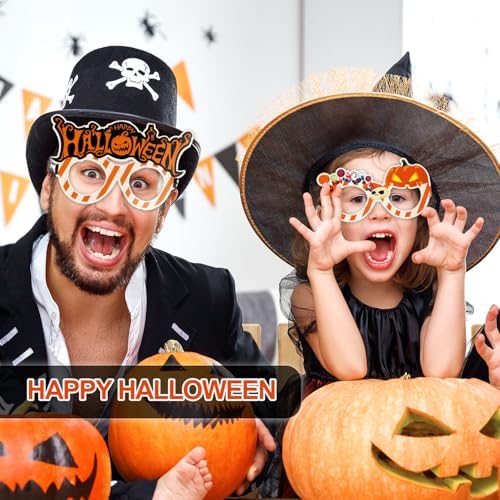 12-Piece Halloween Party Glasses Spooky and Fun