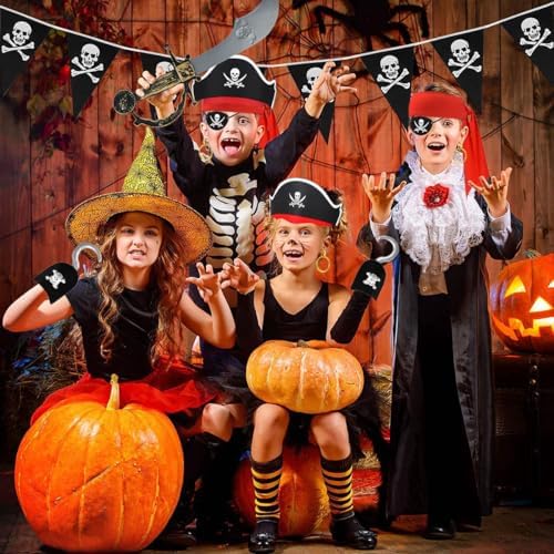 Pirate Kids Costume Accessory Kit Perfect for Party Use