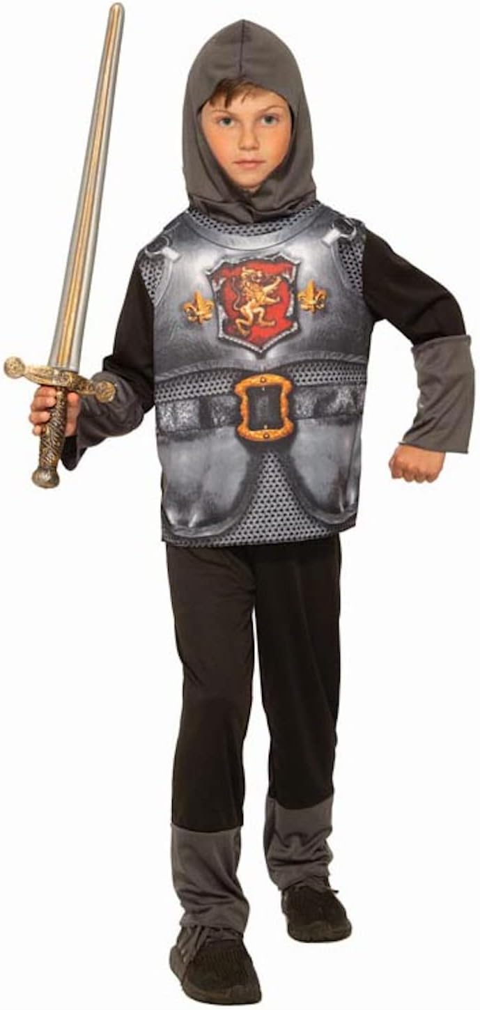 Bright Spark Exquisite Detail Rubies Childs Forum Knight Dark Kingdom Costume Medium