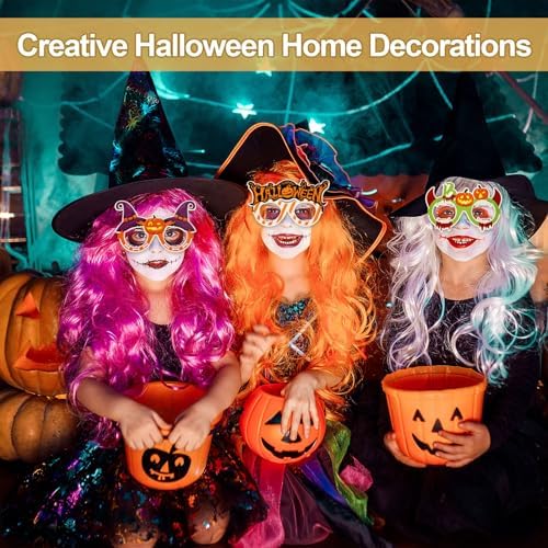12-Piece Halloween Party Glasses Spooky and Fun