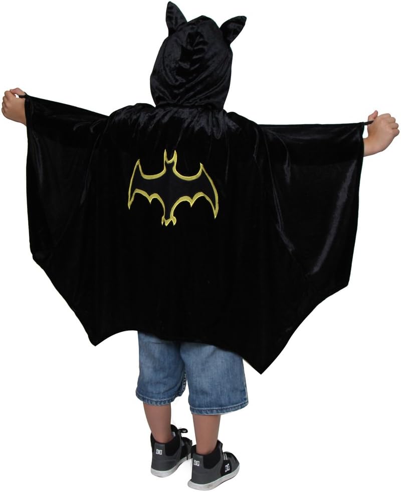 Hooded Bat Cloak for Kids