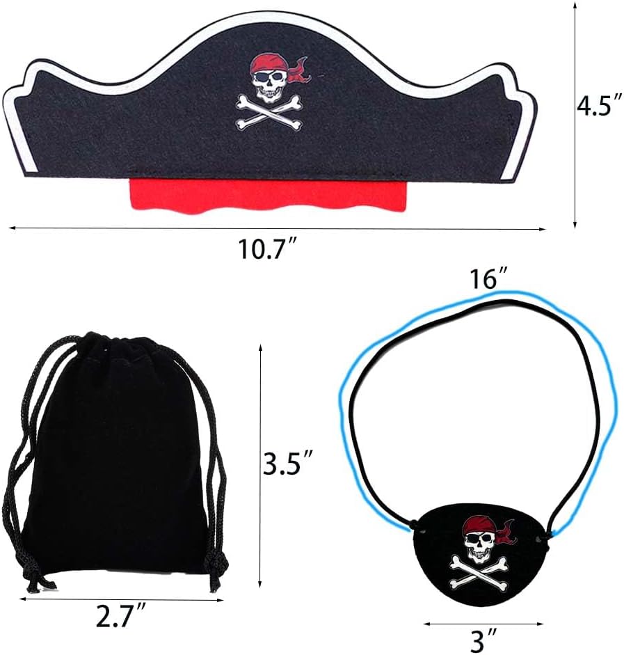 Pirate Treasure Chest Accessories for Boys