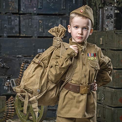 Skeleteen Costume Military Officer Medals US Army Jacket Costume