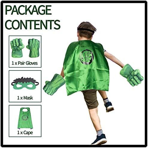 Hulk Superhero Kids Costume Complete Set