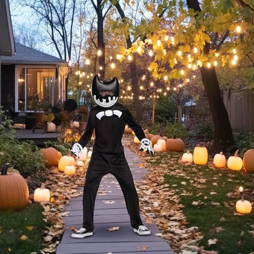 Bendy Helmet Mask Costume