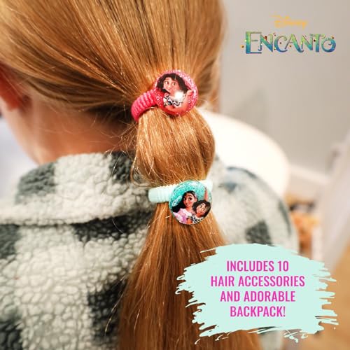 Disney Encanto 10pc Girls Hair Accessory Backpack Dress Up Bows