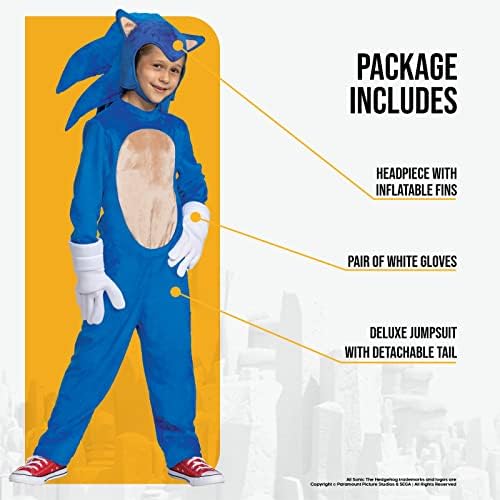 Disguise Sonic The Hedgehog Costume
