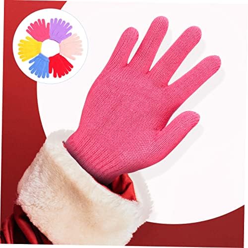 Thick Fleece Gloves for Children Style for Kids Warm Winter