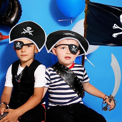 Bencailor Halloween Pirate Costume Accessories Set for Kids