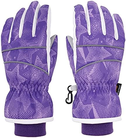 Lullaby Kids Cotton Snow Ski Gloves