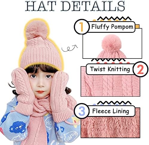 Peecabe Kids Winter Set Cozy Accessories for Little Ones