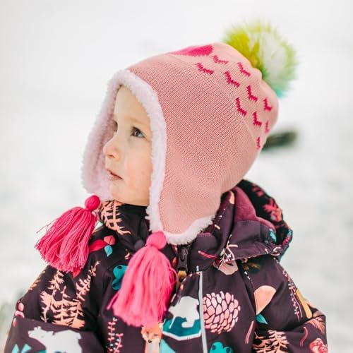 Sophie Toddler Girls Plush Beanie for Warm Cute Winters