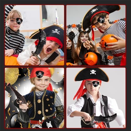 Pirate Kids Costume Set Perfect for Halloween Fun