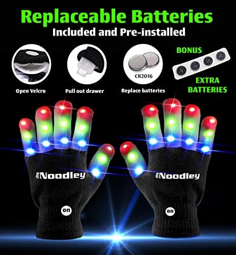 The Noodley Battery-Operated Glowing Glove for Kids